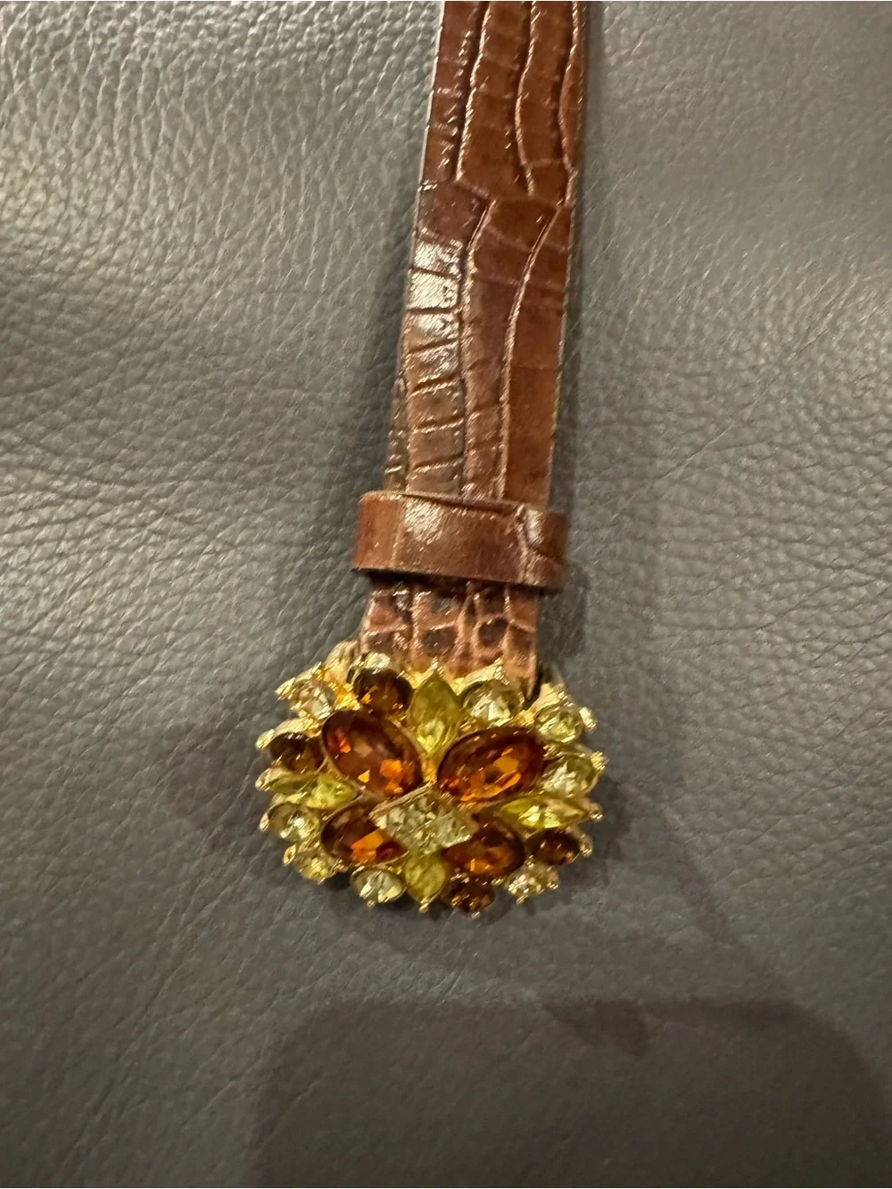 4 Ladies Vintage Belts Liz Claiborne and Donna Katz.